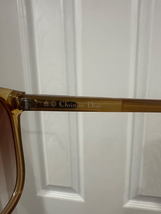 Rare Vintage Christian Dior Optyl Sunglasses with CD case main image 5